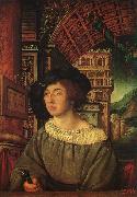HOLBEIN, Ambrosius Portrait of a Young Man sf